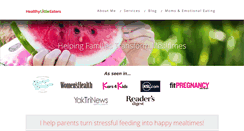 Desktop Screenshot of healthylittleeaters.com